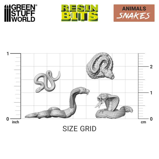 3D Printed Snakes - Green Stuff ...