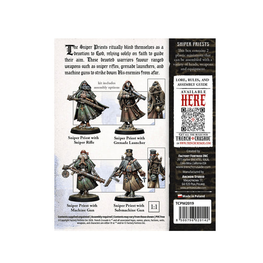 Trench Crusade Sniper Priests