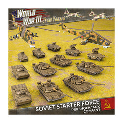 WWIII Team Yankee Soviet Starter Force T-80 Shock Tank Company