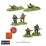 Painted Soviet Weapons Teams Bolt Action Miniatures