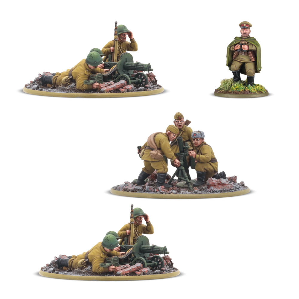 Soviet Infantry Heavy Weapons Platoon - Bolt Action