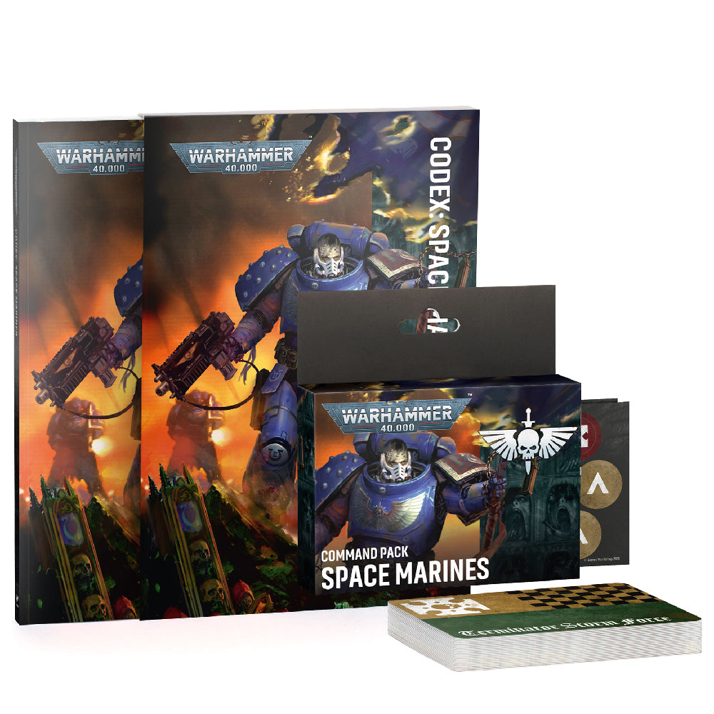 Space Marines Codex & Command Pack Bundle