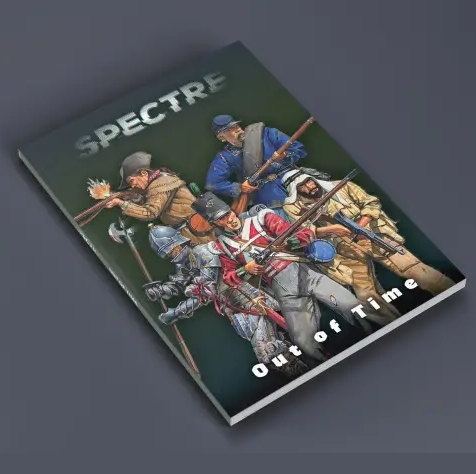 Spectre Out of Time skirmish warfare rulebook paperback for historical tabletop gaming