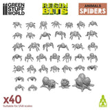 3D Printed Small Spiders - Green Stuff World
