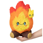 Plush toy shaped like a flame wi...