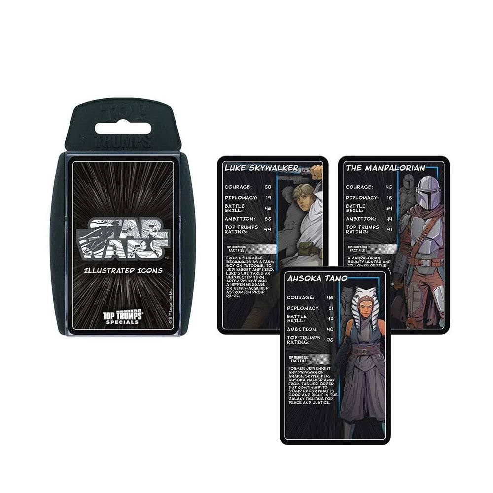 Star Wars Illustrated Top Trumps Set