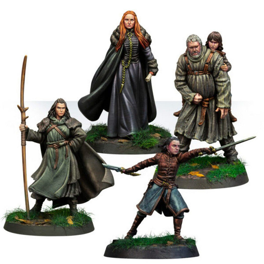 Stark Wolfpack Game Of Thrones Miniatures Game
