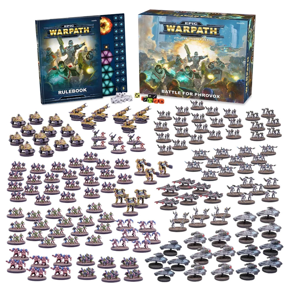 Epic Warpath Battle for Phrovox 2 Player Starter Set