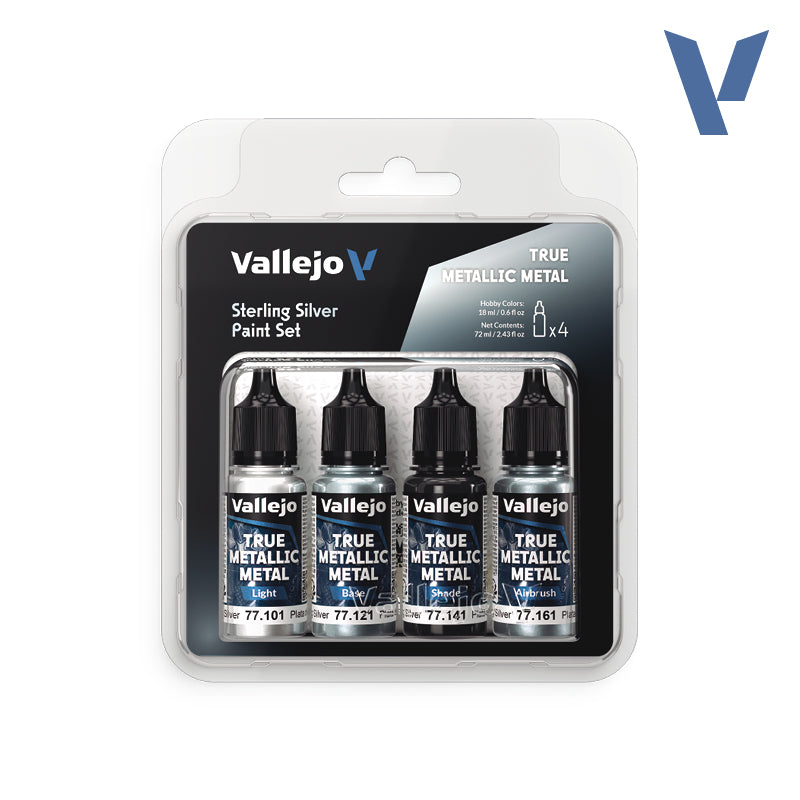 Sterling Silver Vallejo TMM Paint Set