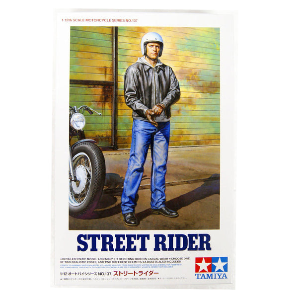 Tamiya Street Rider Diorama Figure 1/12 Scale