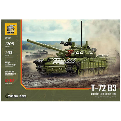 Russian T-72 B3 Hobby Brick Model Kit