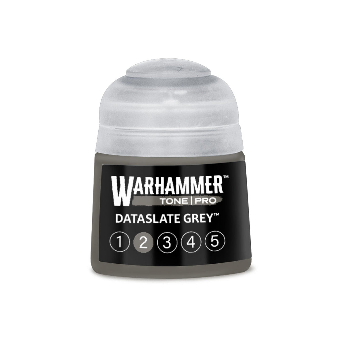 Dataslate Grey No2 Warhammer Tone Pro Paint Pot - Mighty Lancer Games