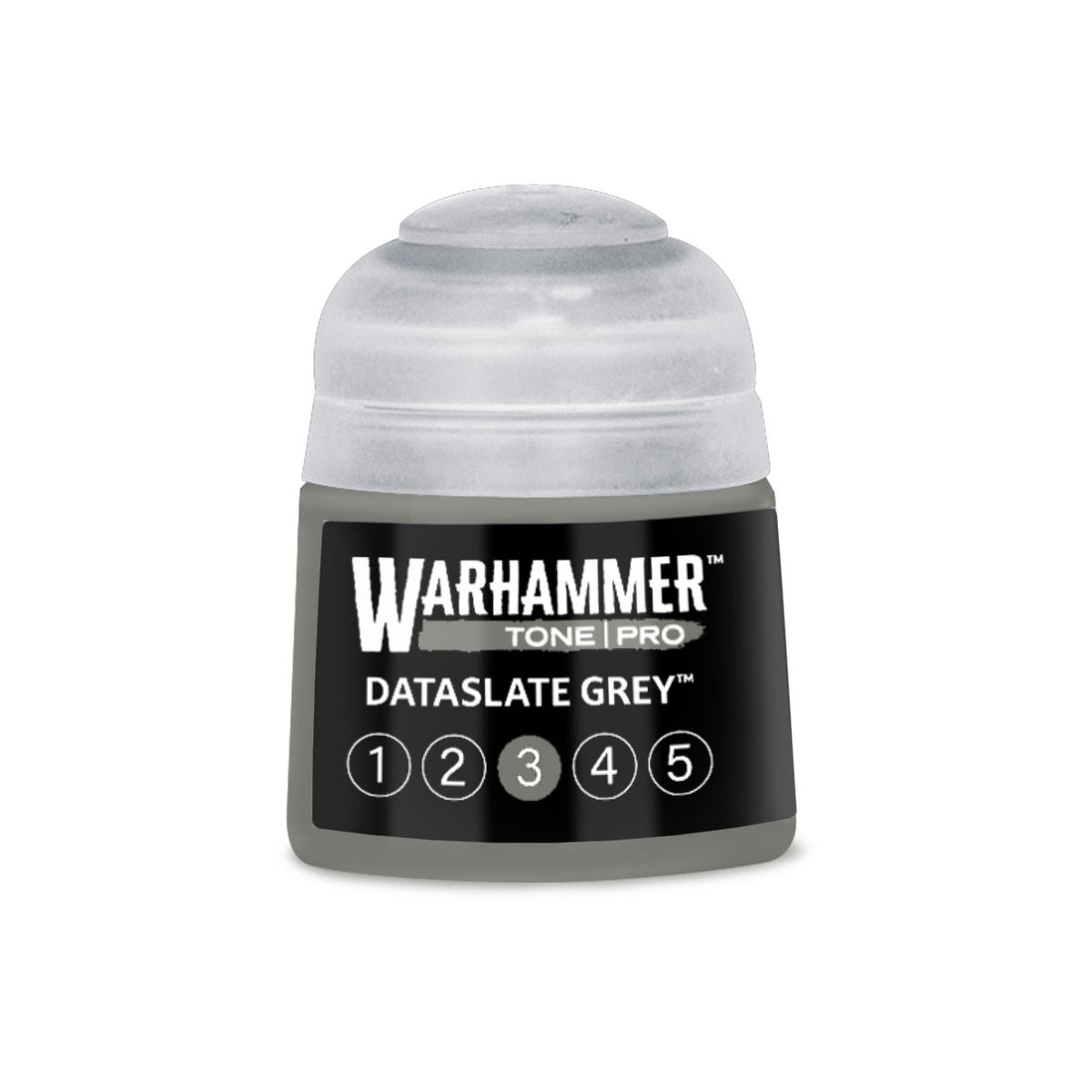 Dataslate Grey No3 Warhammer Tone Pro Paint Pot - Mighty Lancer Games