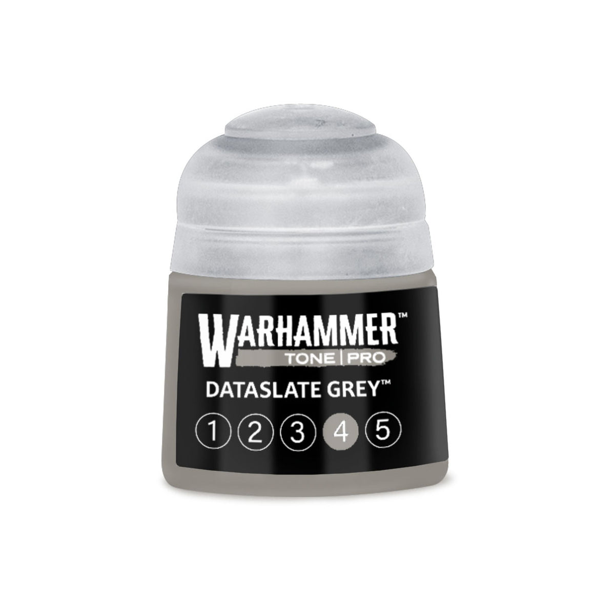 Dataslate Grey No4 Warhammer Tone Pro Paint Pot - Mighty Lancer Games