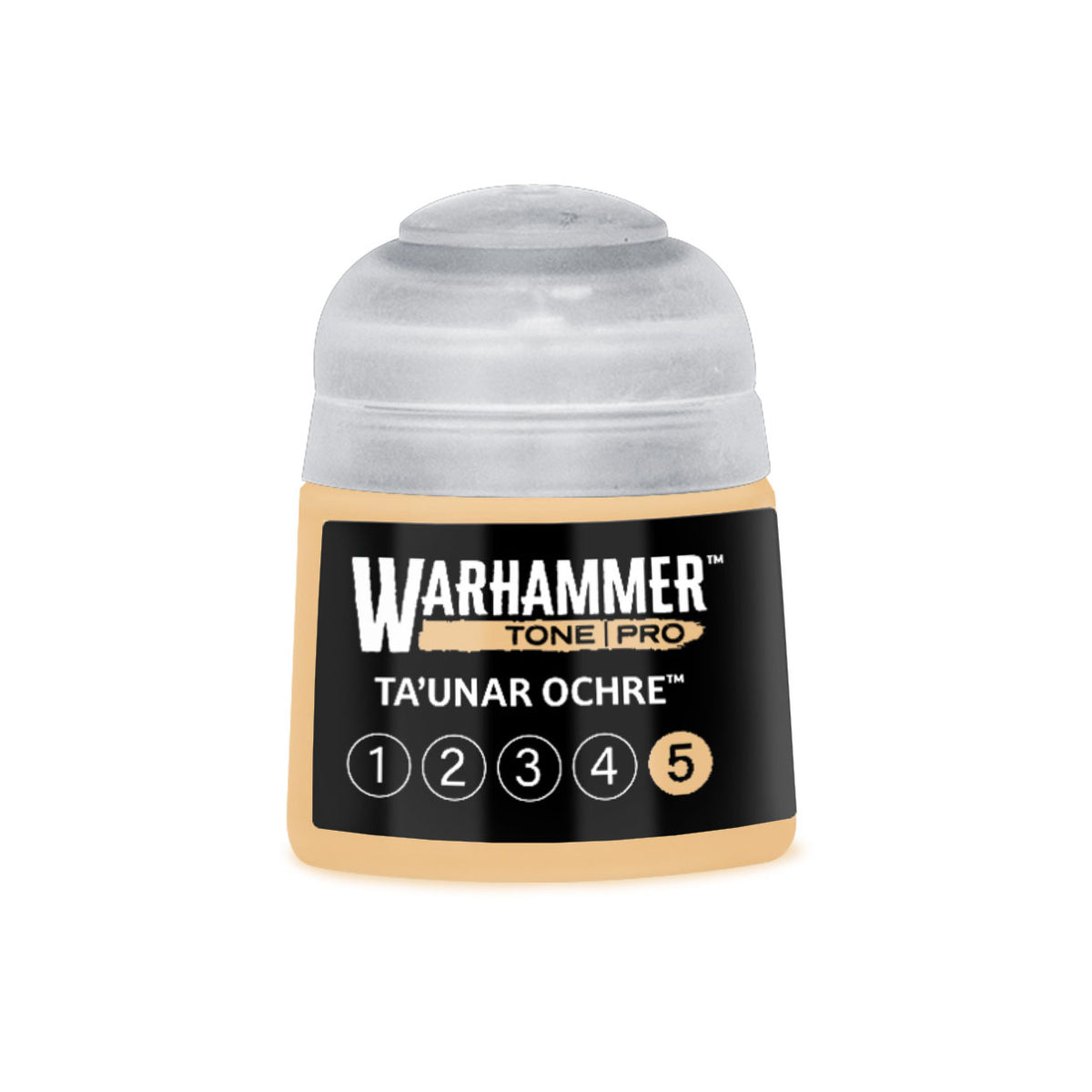 Ta'unar Ochre No5 Warhammer Tone Pro Paint Pot - Mighty Lancer Games