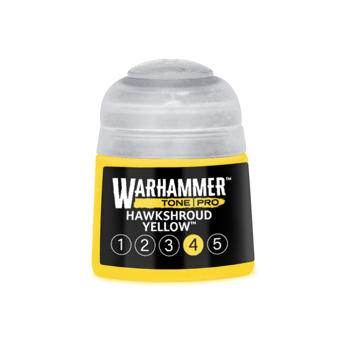 Hawkshroud Yellow No4 Warhammer Tone Pro Paint Pot - Mighty Lancer Games