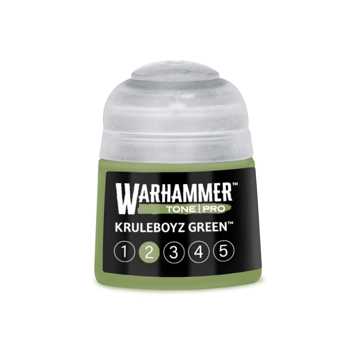 Kruleboyz Green No2 Warhammer Tone Pro Paint Pot - Mighty Lancer Games