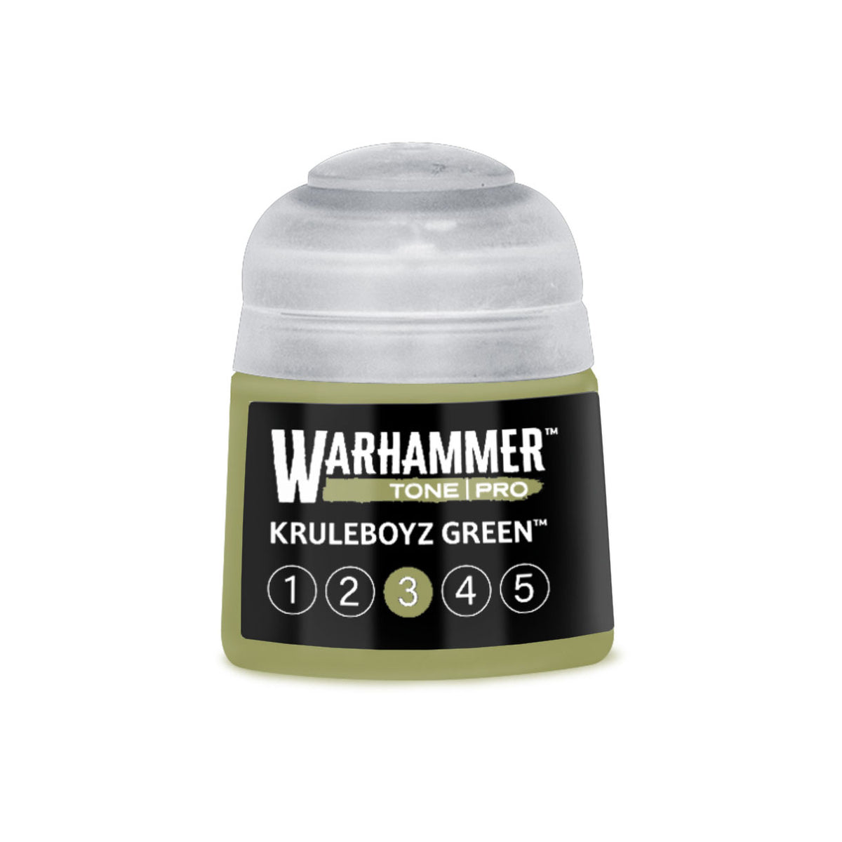 Kruleboyz Green No3 Warhammer Tone Pro Paint Pot - Mighty Lancer Games