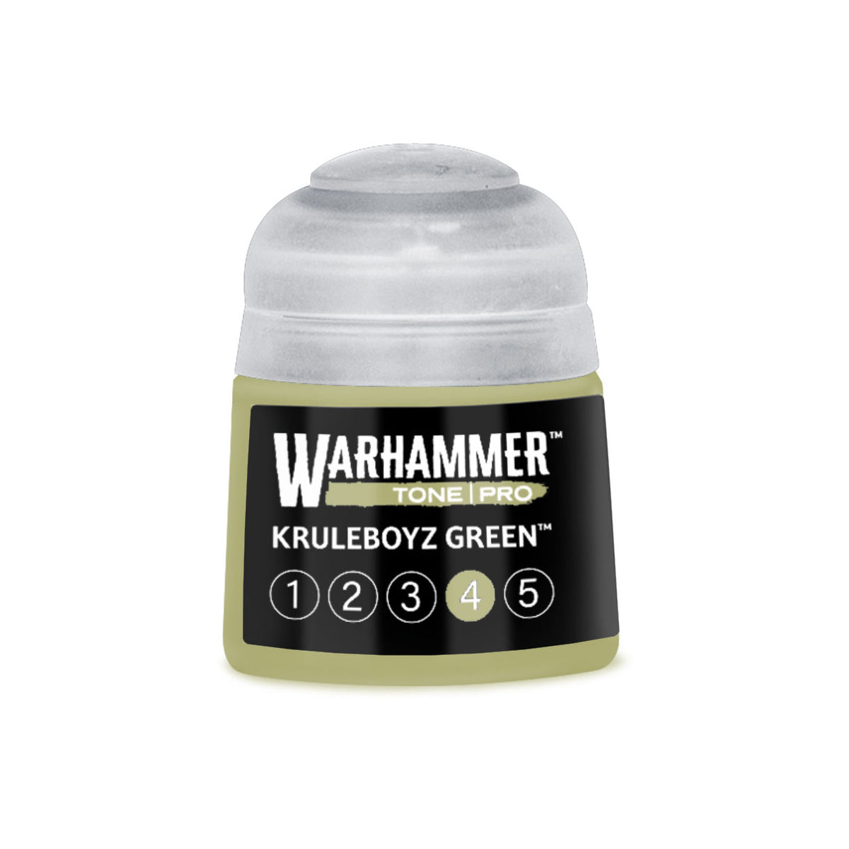 Kruleboyz Green No4 Warhammer Tone Pro Paint Pot - Mighty Lancer Games