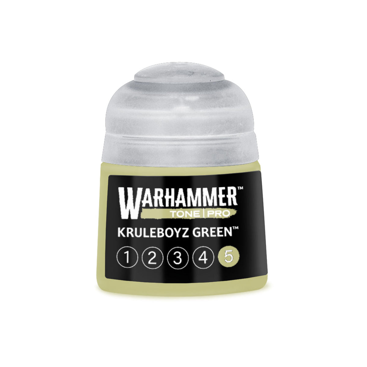 Kruleboyz Green No5 Warhammer Tone Pro Paint Pot - Mighty Lancer Games