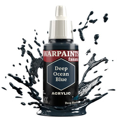 Deep Ocean Blue Warpaints Fanatic 18ml The Army Painter