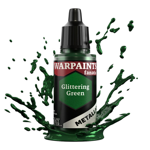 Glittering Green Metallic Warpaints Fanatic 18ml The Army Painter