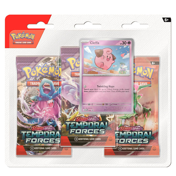 Pokémon TCG SV Temporal Forces Cleffa Promo Pack