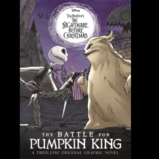 Disney Tim Burton's The Nightmare Before Christmas: The Battle For Pumpkin King  Original Graphic Novel
