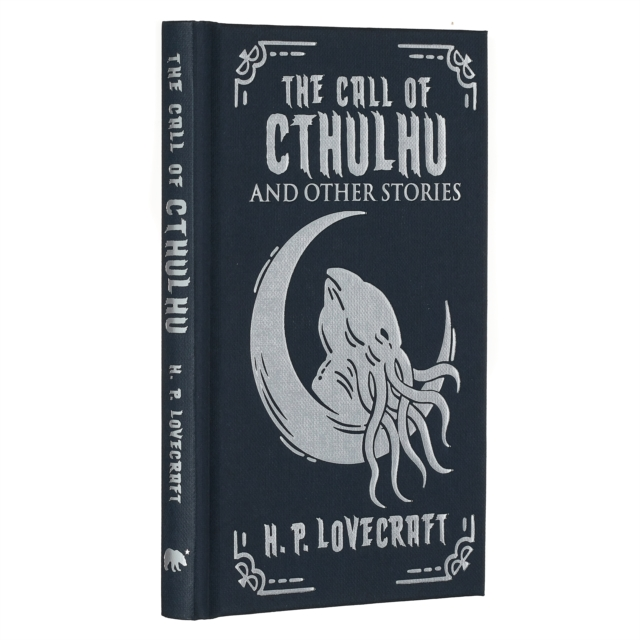 The Call of Cthulhu and Other Stories Gilded Pocket Edition by H.P. Lovecraft, a 224 page hardback book with imitation cloth with silver foil blocking.