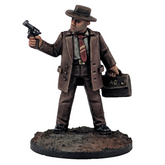 Figurine of a man in a suit hold...