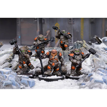 Mantic Games Firefight Forge Father Thorgarim Snowy Diorama