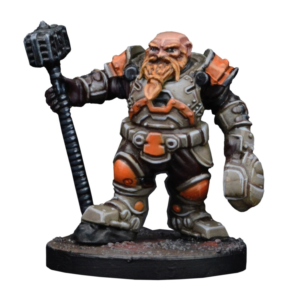 Mantic Games Firefight Forge Father Thorgarim Dwarven Veteran