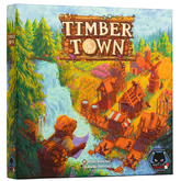 Timber Town board game box and c...