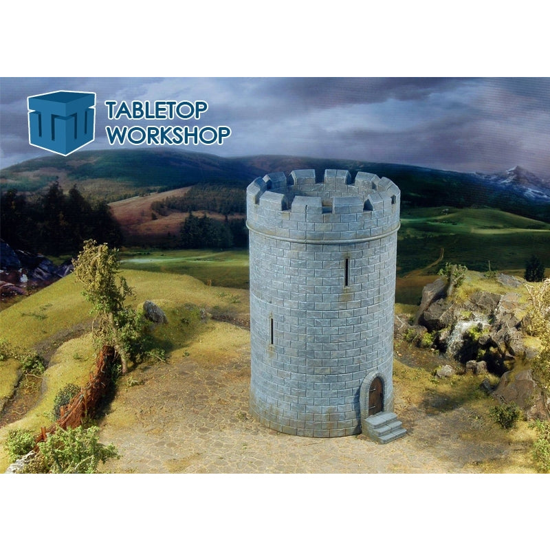 Medieval Fortified Tower Model Kit