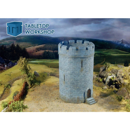 Medieval Fortified Tower Model Kit