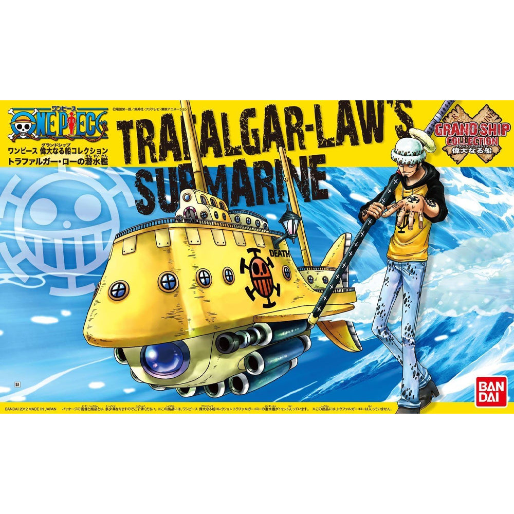 One Piece Trafalgar-Law's Submarine Grand Ship Collection Model Kit