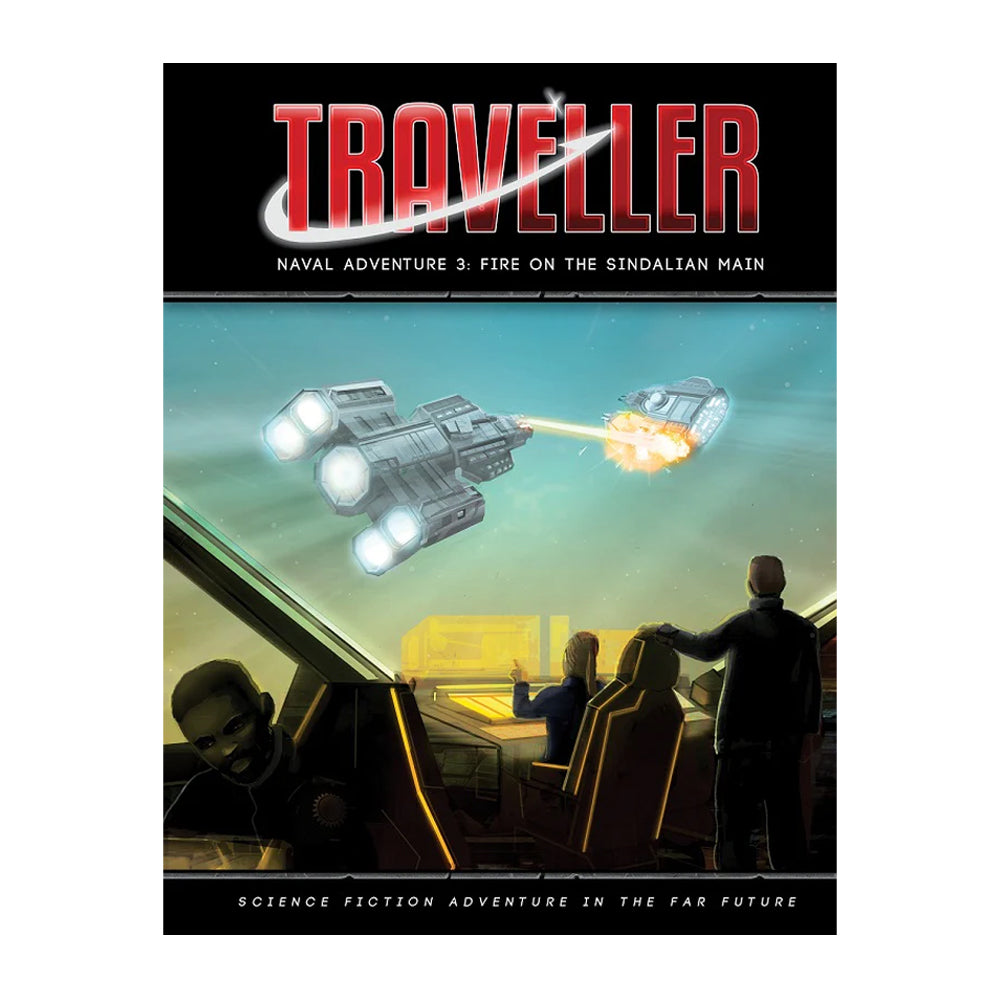 Traveller RPG Naval Adventure 3: Fire On The Sindalain Main