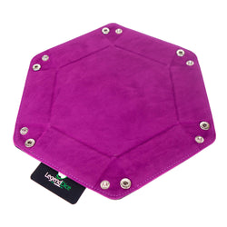 Legend Dice Hex Dice Tray Pink