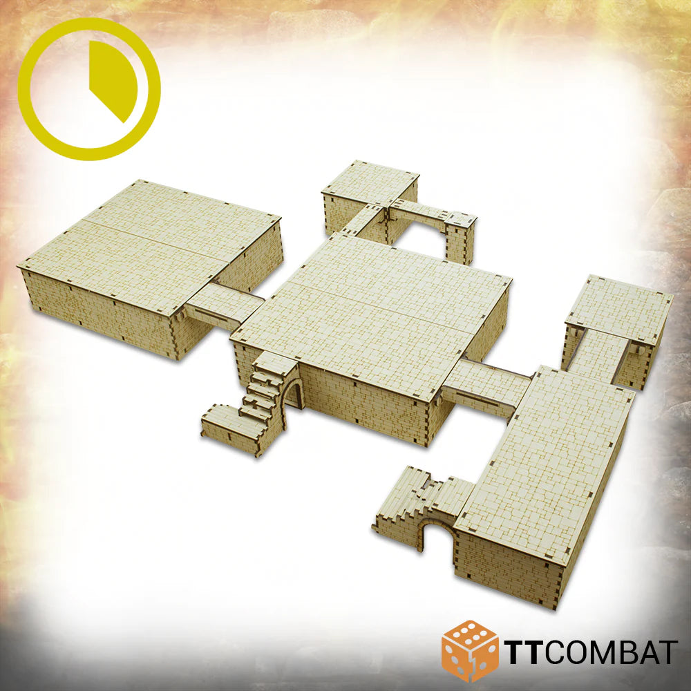 Tumbledown City Risers Tabletop Scenics Wargaming Terrain