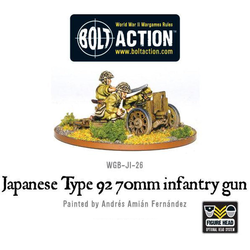 Bolt Action Imp Japanese Type 92 Infantry Gun