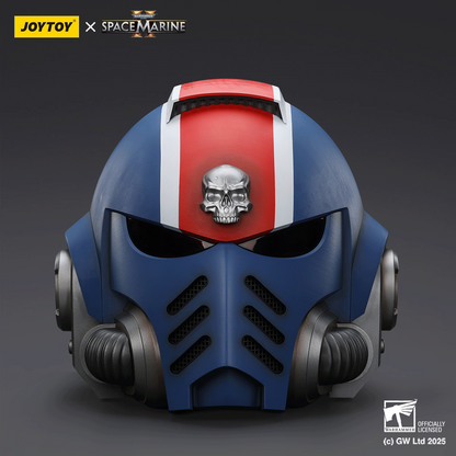 Ultramarines Lieutenant Titus' MkX Helmet