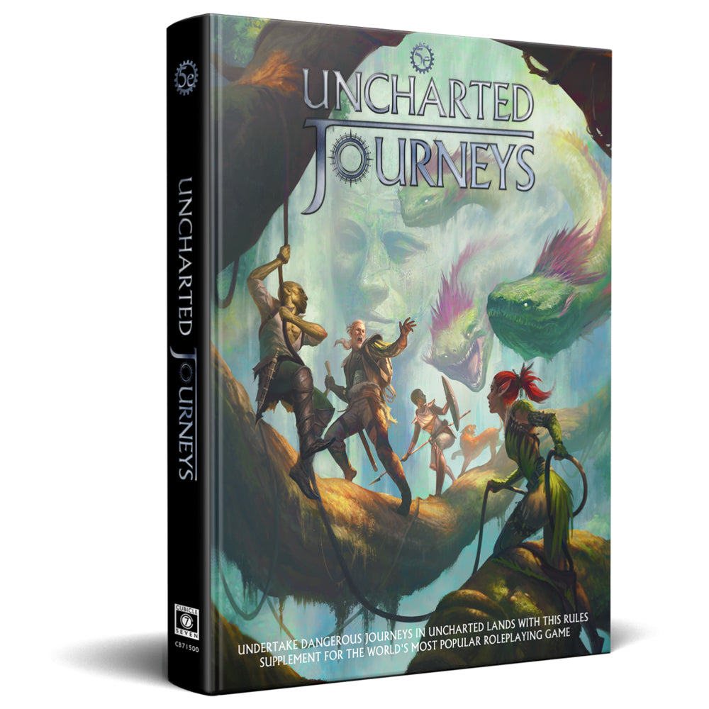 Uncharted Journeys 5E RPG Syastem (Hardback)