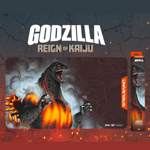 UniVersus Burning Godzilla Playmat Godzilla Reign of Kaiju