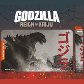 Gaming mat with Godzilla design ...
