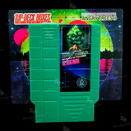 Angry Trees 2 Retrowave Cyber Magicka Deck Box