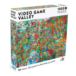 Video Game Valley 1000 Piece Jigsaw Puzzle