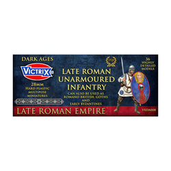 Late Roman Unarmoured Infantry - Victrix Miniatures
