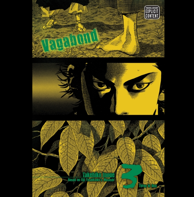 Vagabond VIZBIG Edition Volume 3 manga paperback by Takehiko Inoue samurai historical epic graphic novel cover art