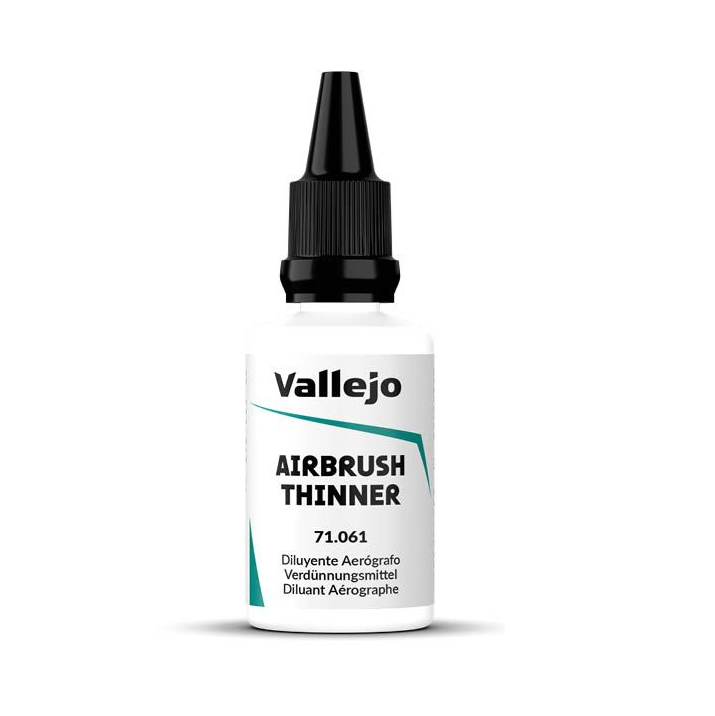 Vallejo Airbrush Thinner 32ml water based acrylic paint thinner bottle