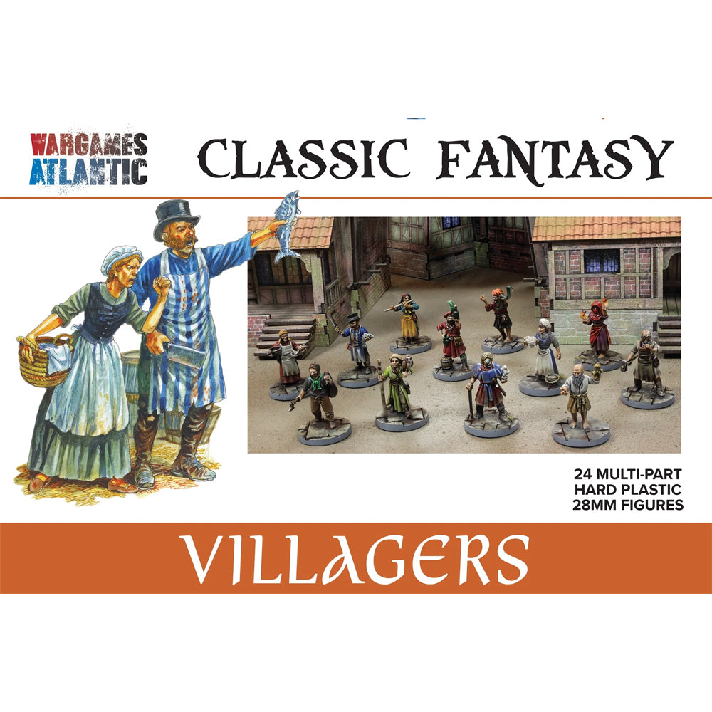 Classic Fantasy Villagers - Wargames Atlantic